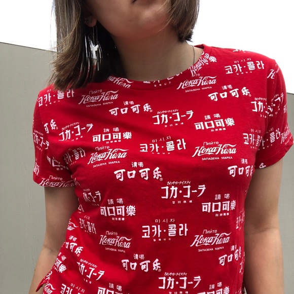 NWOT Coca Cola graphic tee